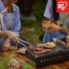 カセットコンロ炉端焼き IGC-R1 チャコール