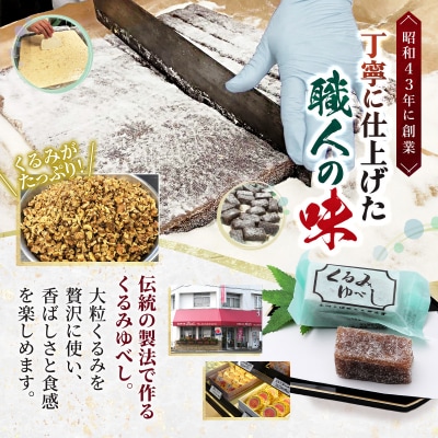 お菓子 和菓子 角田銘菓　くるみゆべし(12個)