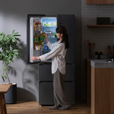 冷凍冷蔵庫 401LIRSN-40A-Bブラック