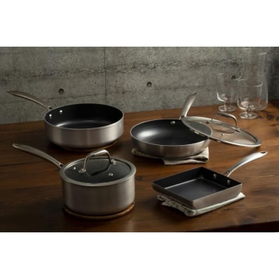 フライパンセット ダイヤモンドグレイス　6点セット　DG-SE6　シルバー