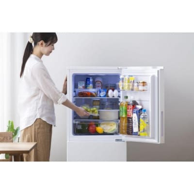 冷凍冷蔵庫 153L IRSN-HF15A-W ホワイト