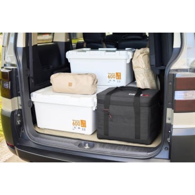 クーラーボックス HUGEL　エアロゲルソフトクーラーボックス AGSC-40C チャコールグレー