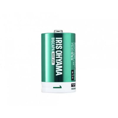 BIGCAPA basic plus アルカリ乾電池  単1形2本パック LR20Bbp/2S