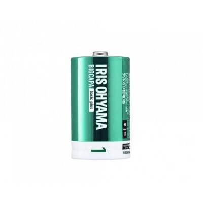 BIGCAPA basic plus アルカリ乾電池  単1形2本パック LR20Bbp/2S