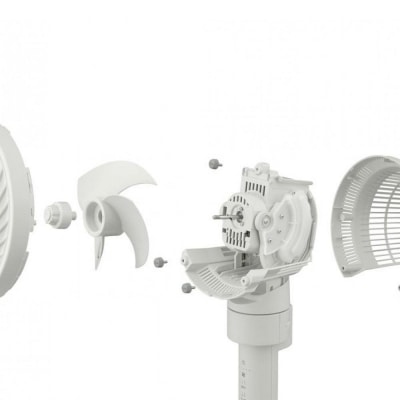 扇風機 サーキュレーター扇風機 DCスタンドファン STF-DC15TEC-W ホワイト