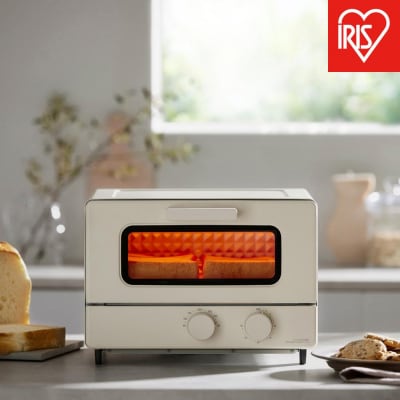 オーブントースター(4枚焼き) EOT-401-C アイボリー