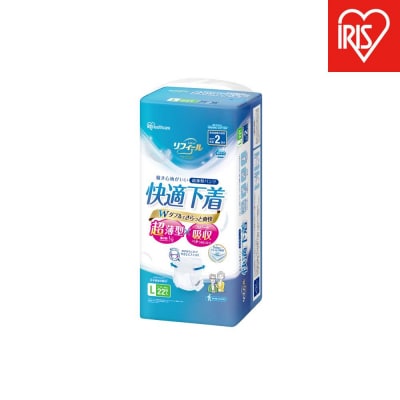 【22枚入り×4パック】大人用おむつリフィール 超薄型パンツLサイズ NAD-L22-2