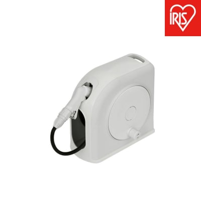 フルカバーホースリール　スリムHG　15M FSHG-15 ホワイト