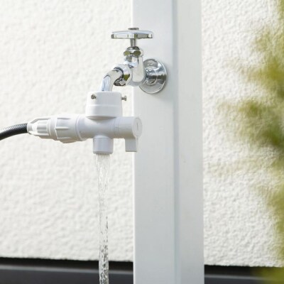 フルカバーホースリール　スリムHG　15M FSHG-15 ホワイト