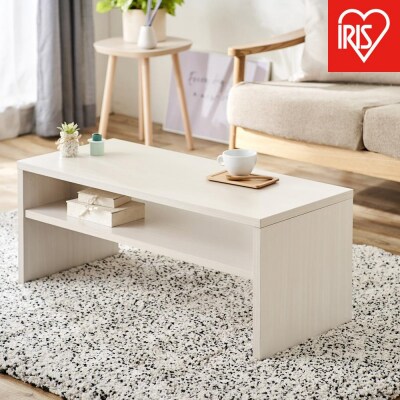 テーブル リビングテーブル　LTB-890W　オフホワイト
