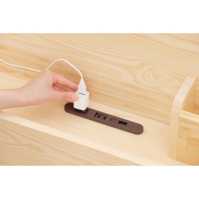 ベッド  宮付き高耐荷重すのこベッド HWBM-S ナチュラル