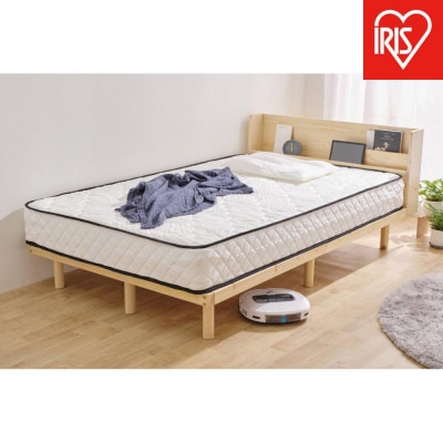 ベッド  宮付き高耐荷重すのこベッド HWBM-SD ナチュラル