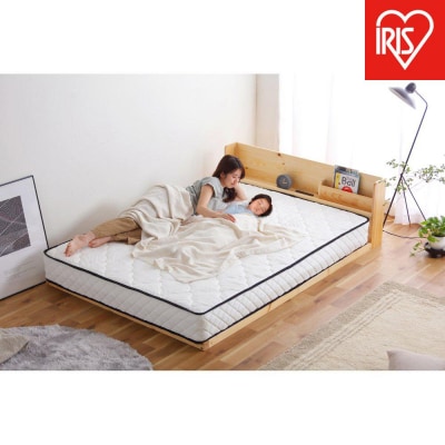 ベッド  宮付き高耐荷重すのこベッド HWBM-D ナチュラル