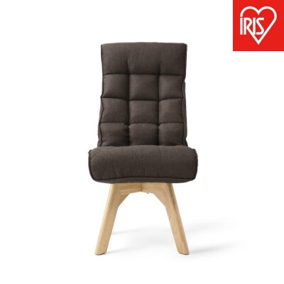 イス 回転ファブリックチェア FACN-K ブラウン