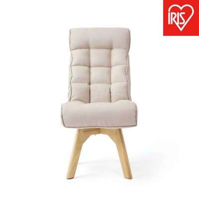 イス 回転ファブリックチェア FACN-K アイボリー