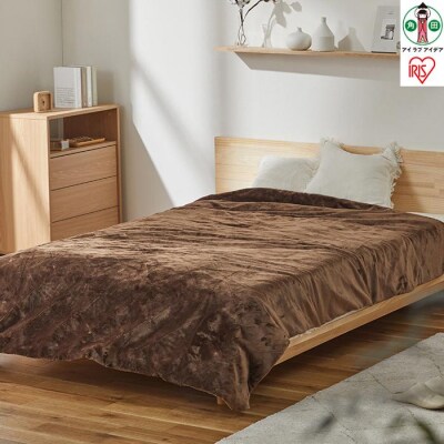 毛布　ボリュームたっぷり5層毛布 M-B5-SDL ブラウン