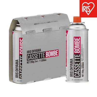 【3本セット×4個】カセットボンベ 12本 IGB-250B