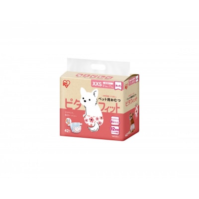 【42枚入り×6袋】ペット用おむつ　ピタフィット　XXS　42枚入　女の子用　　NPD-XXS42
