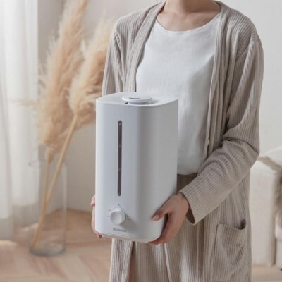 加湿器 上給水超音波加湿器 AHM-UU28B-W ホワイト