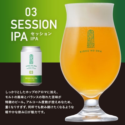 【希望の丘醸造所】 クラフトビール(セッションIPA)4本セット