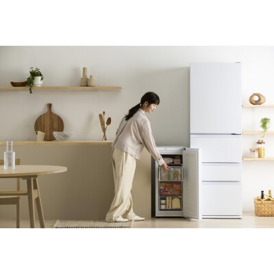 スリム冷凍庫 64L IUSN-S6A-W ホワイト