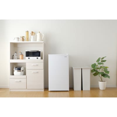 冷蔵庫 93L IRJD-9B-W ホワイト
