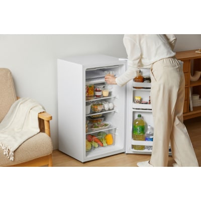 冷蔵庫 93L IRJD-9B-W ホワイト