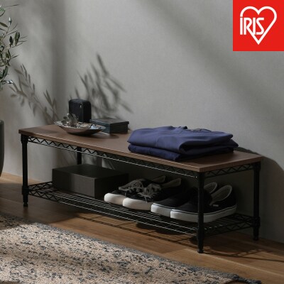 カラーメタルラック　ローボード CML-10302 ブラック