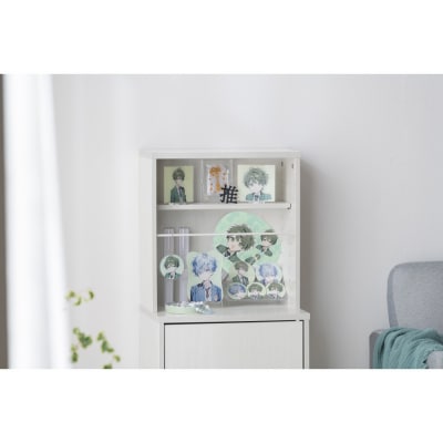 隠せる本棚 HKH-400 ホワイト