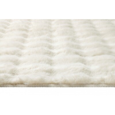 はがして洗える  Hagash  カバーラビットファー調　HAGCR-1318　ホワイト