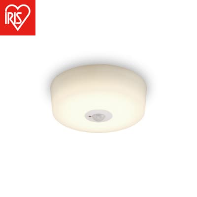 小型シーリングライト 高効率 600lm 電球色 人感センサー付きSCL6L-MS-H