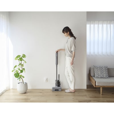 充電式紙パックスティッククリーナー SBD-202P-H グレー