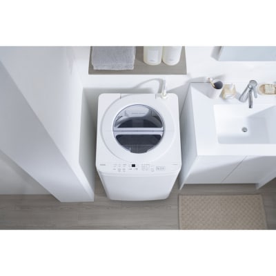 全自動電気洗濯機 6.0kg ITW-60B01-W ホワイト