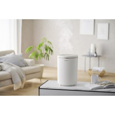 スチーム式加湿器 400ml AHM-MHU40A-W ホワイト