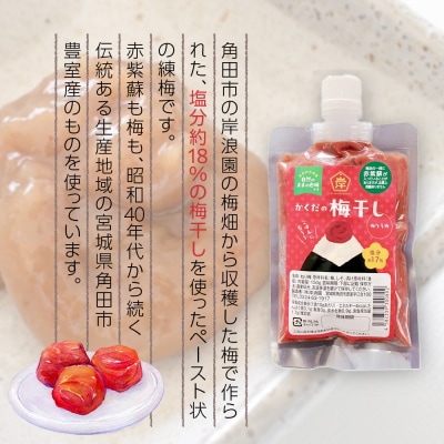 【2026年1月下旬より発送】梅干し ペースト 練梅 8パック　限定200個