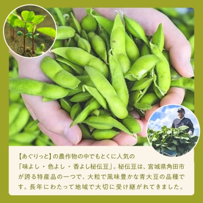 【角田市産秘伝豆使用】高蔵寺大福(ずんだ)5個セット【あぐりっと】