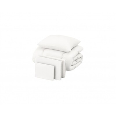 ベッド用布団5点セット S シングル  KFS シングル -B5S  ホワイト