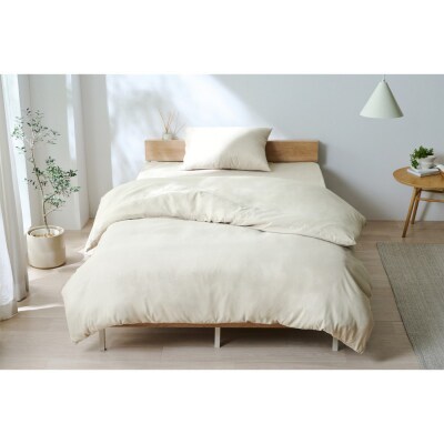 ベッド用布団5点セット SD セミダブル   KFS-B5SD グレージュ