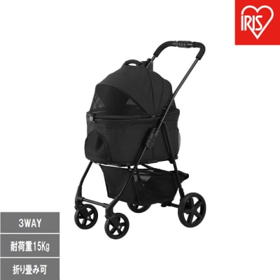 3WAYペットカート TPC-990 ブラック