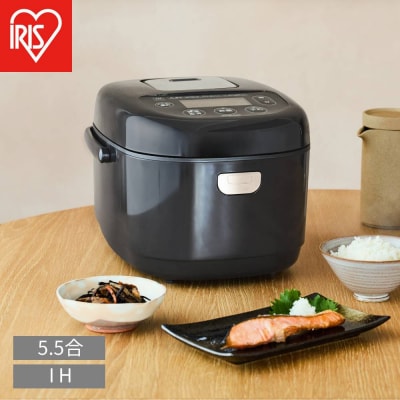 IHジャー炊飯器 5.5合 RC-IKB50-B ブラック