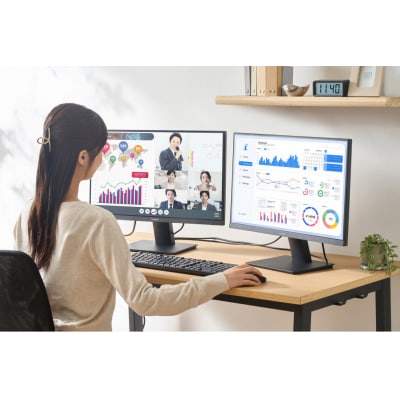 液晶ディスプレイ 23インチ DC-CF235S-B ブラック