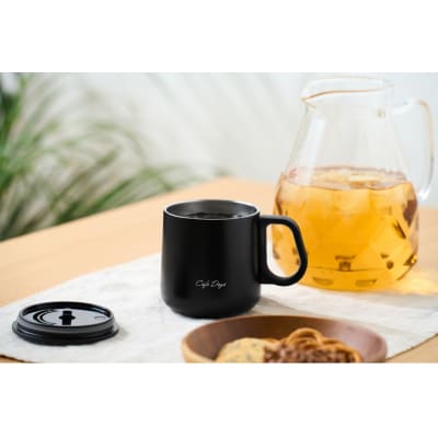 Cafe Days ふた付きマグカップ NCD-M360 ブラック