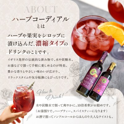 角田市 Sourian ハーブコーディアル Ballerina～バレリーナ～180ml×1本