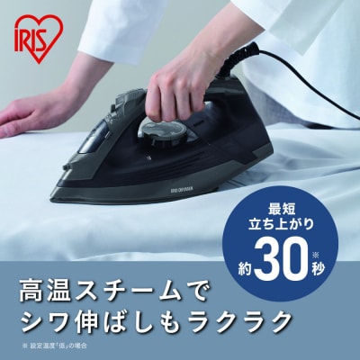 スチームアイロン IRN-212C-H グレー
