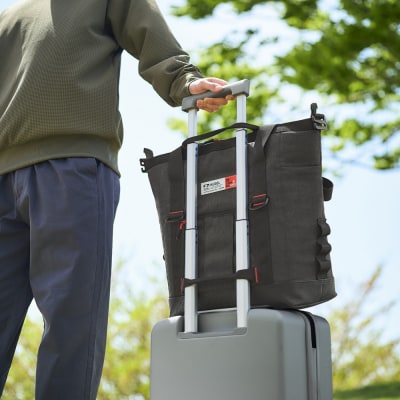 HUGEL エアロゲルトート型クーラーバッグ13L AGSC-T13C チャコールグレー