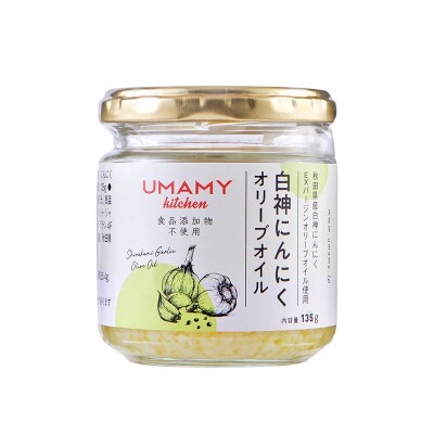 白神にんにくオリーブオイル(135g×12本) 万能調味料|njpn-011201