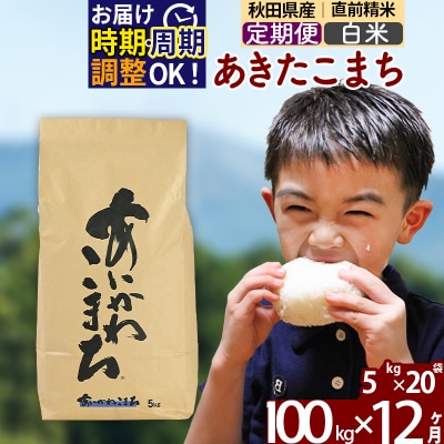 令和7年産《定期便12ヶ月》あきたこまち 100kg 白米|foap-11712