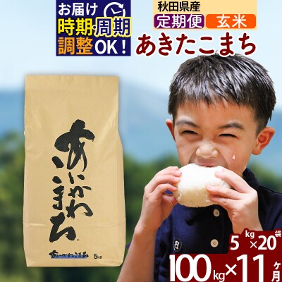 令和7年産《定期便11ヶ月》あきたこまち 100kg【玄米】|foap-21711