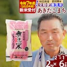 R7年産 新米受付《定期便6ヶ月》秋田県産あきたこまち2kg【無洗米】|oomr-30106