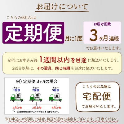 【定期便3ヶ月】あきたこまち 白米10kg(5kg×2袋)令和7年産 |jata-10603